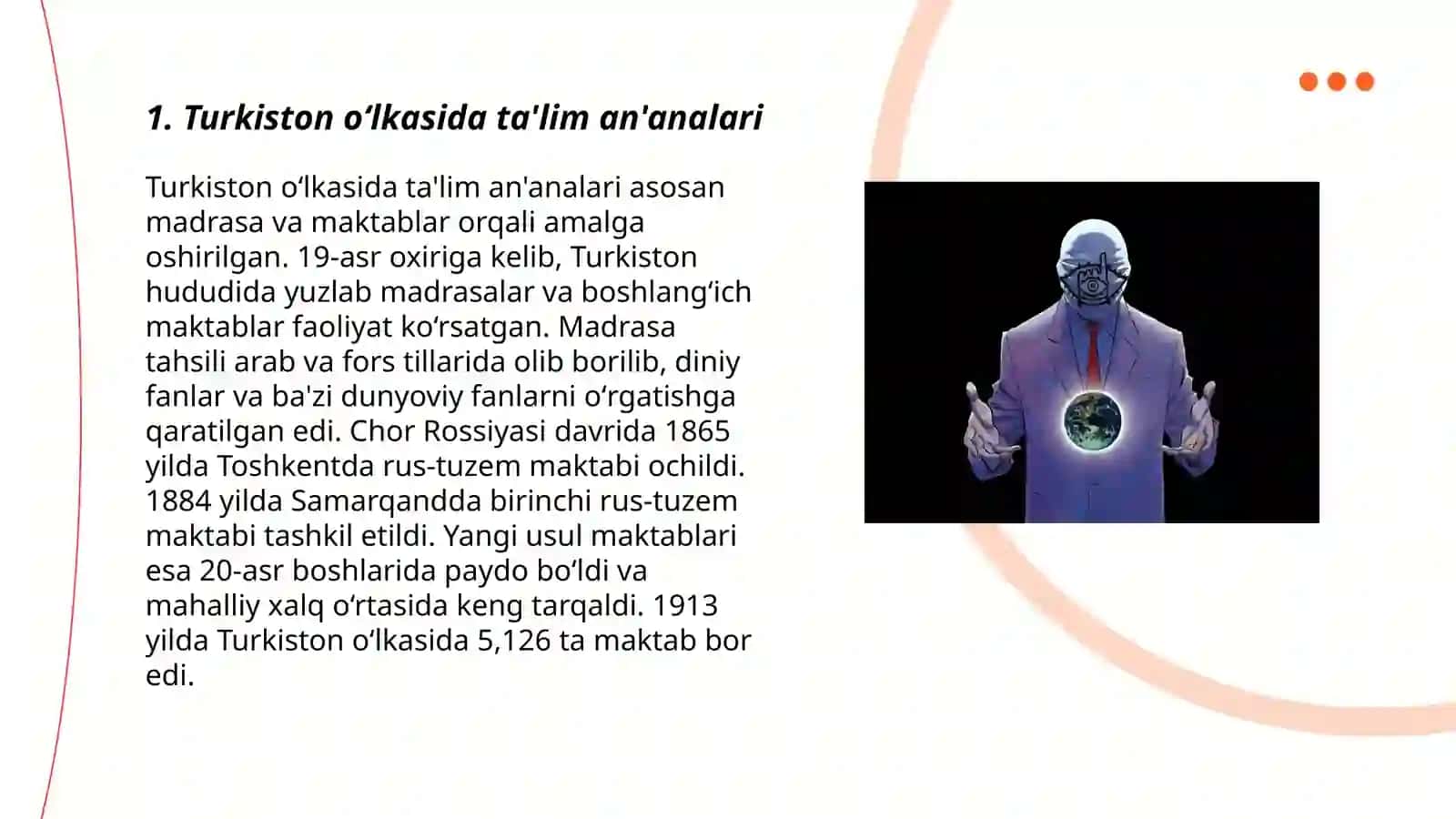 Turkiston oʻlkasida ta'lim an'analari 3