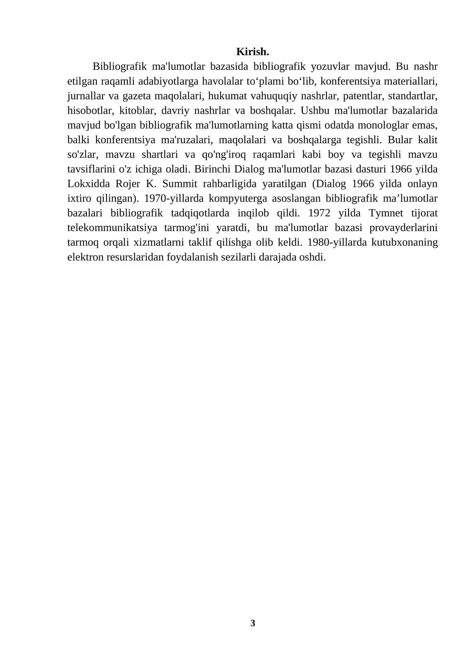 Bibliografik ma`lumotlar bazalari 3