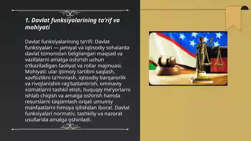 Davlat funksiyalari 3