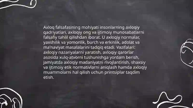 Axloq falsafasi 3