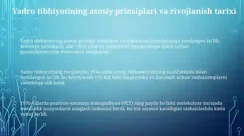 Yadro komyosining tibbiyotdagi ahamiyati 3