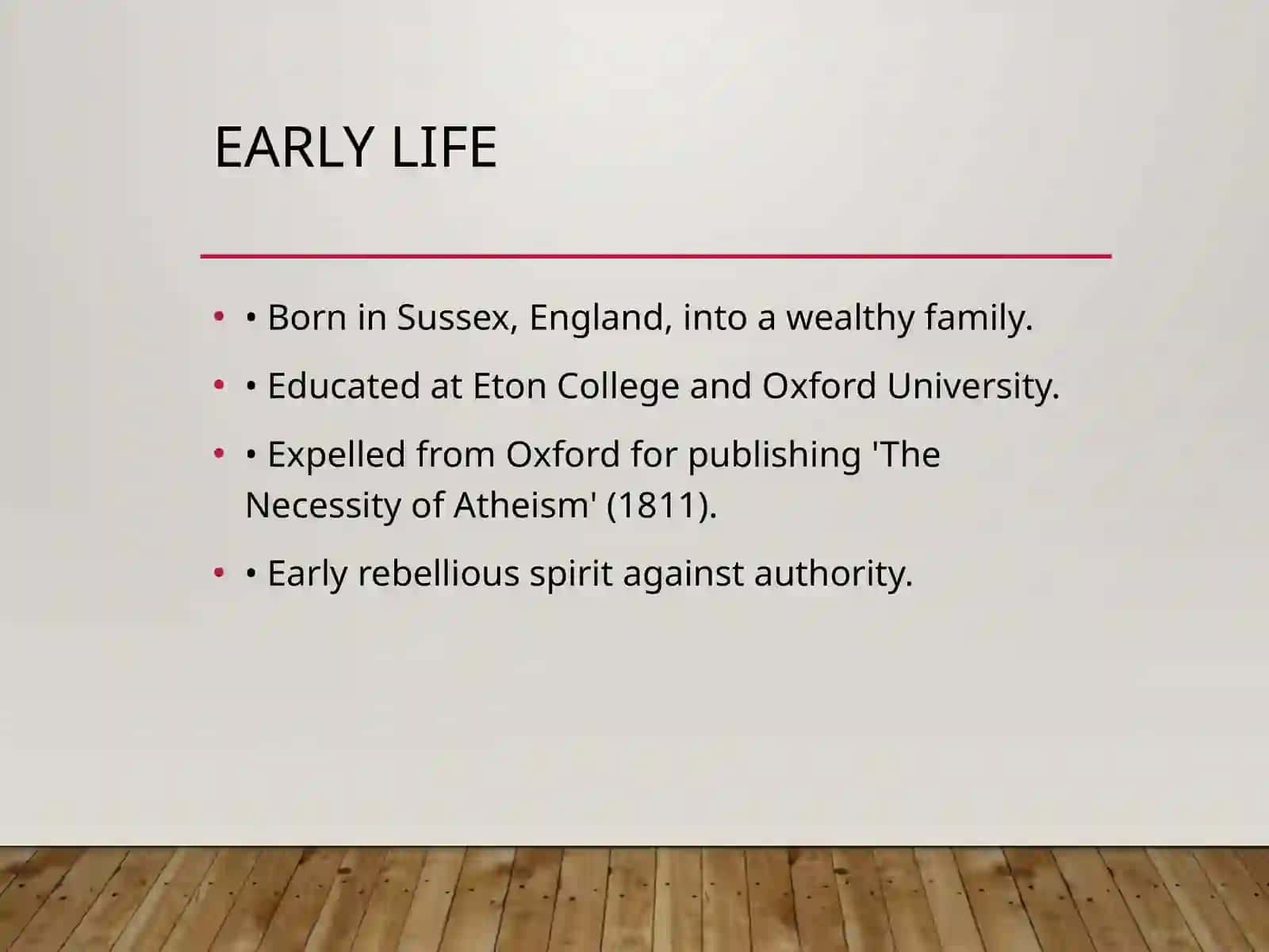 Percy Bysshe Shelley 3