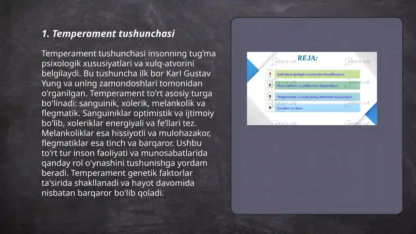 Temperament va uning nazariyalari 3
