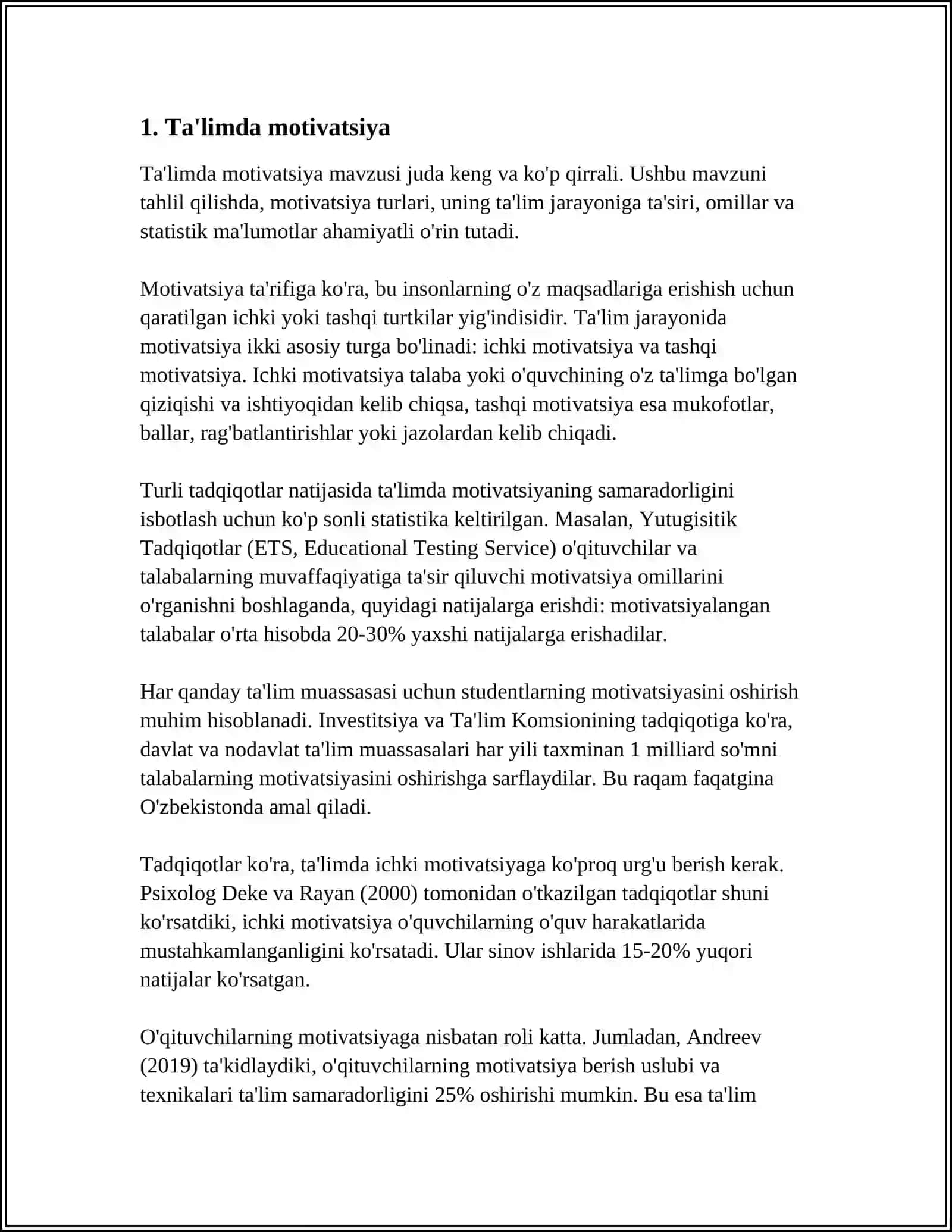 DEDAKTIK TA'LIM NAZARYASI 3