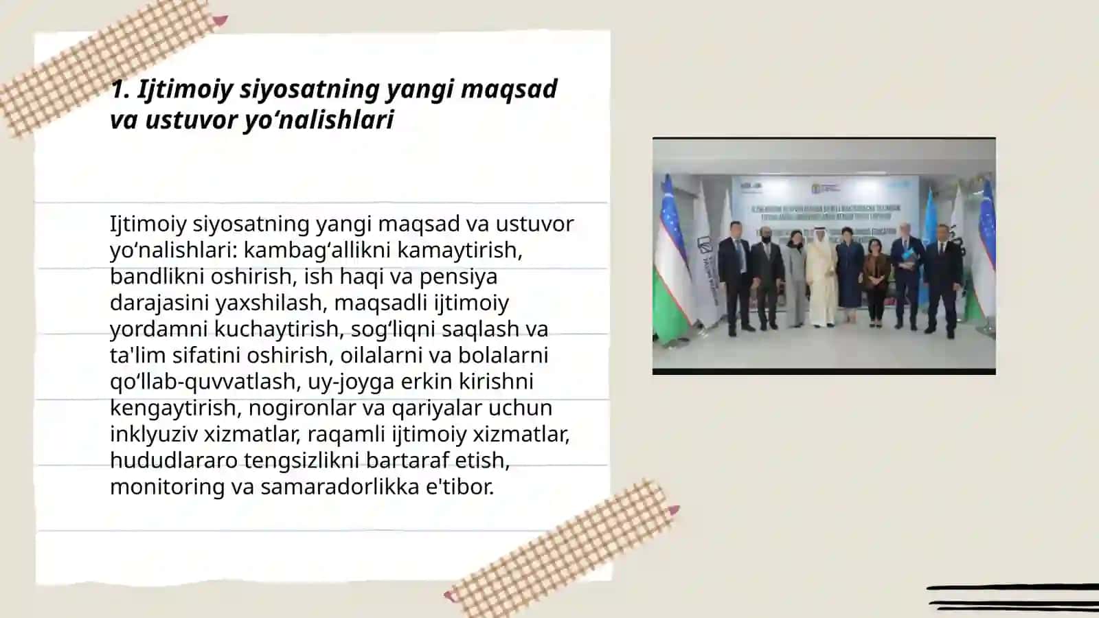 Ijtimoiy siyosatning yangi maqsad va ustuvor yoʻnalishlari 3