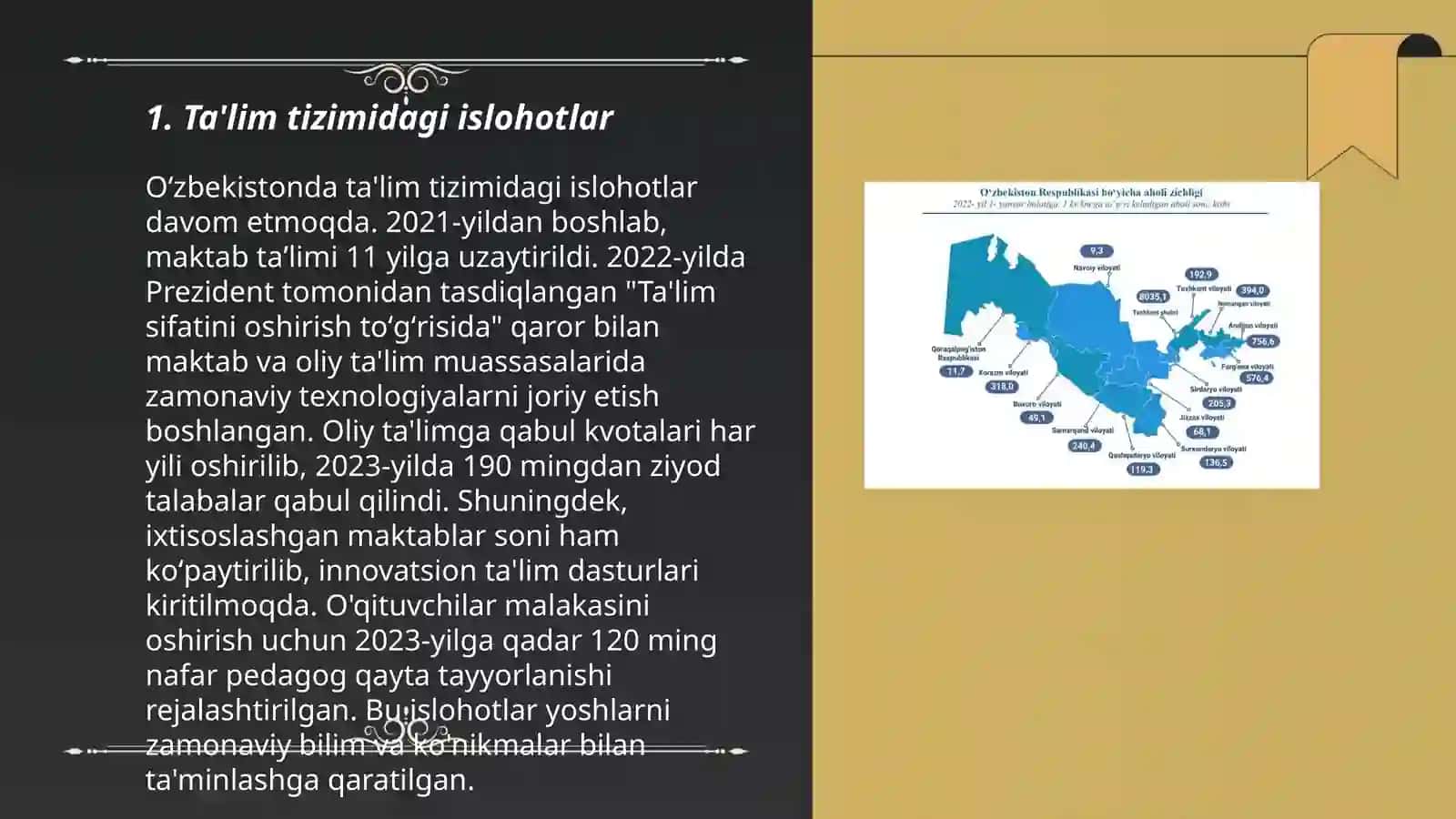 Ta'lim tizimidagi islohotlar 3
