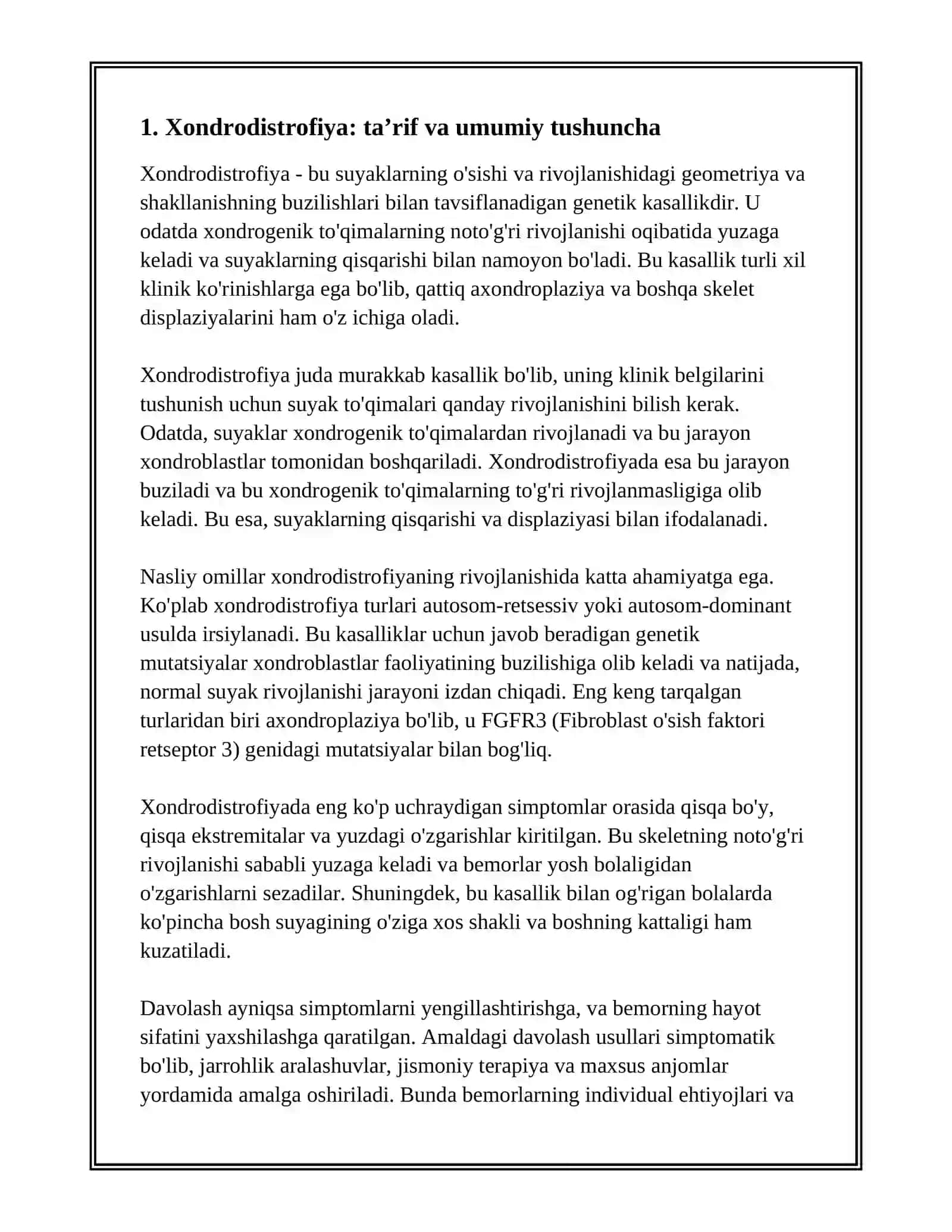 XONDRODISTROFIYA 3