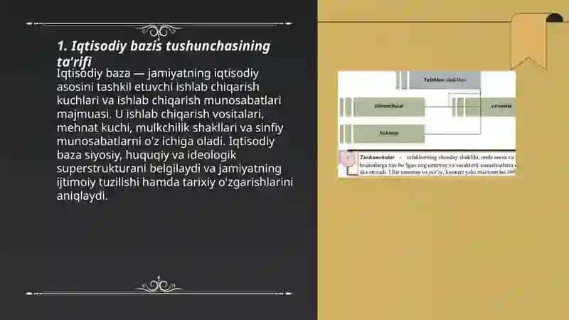 Iqtisodiy bazis tushunchalar 3