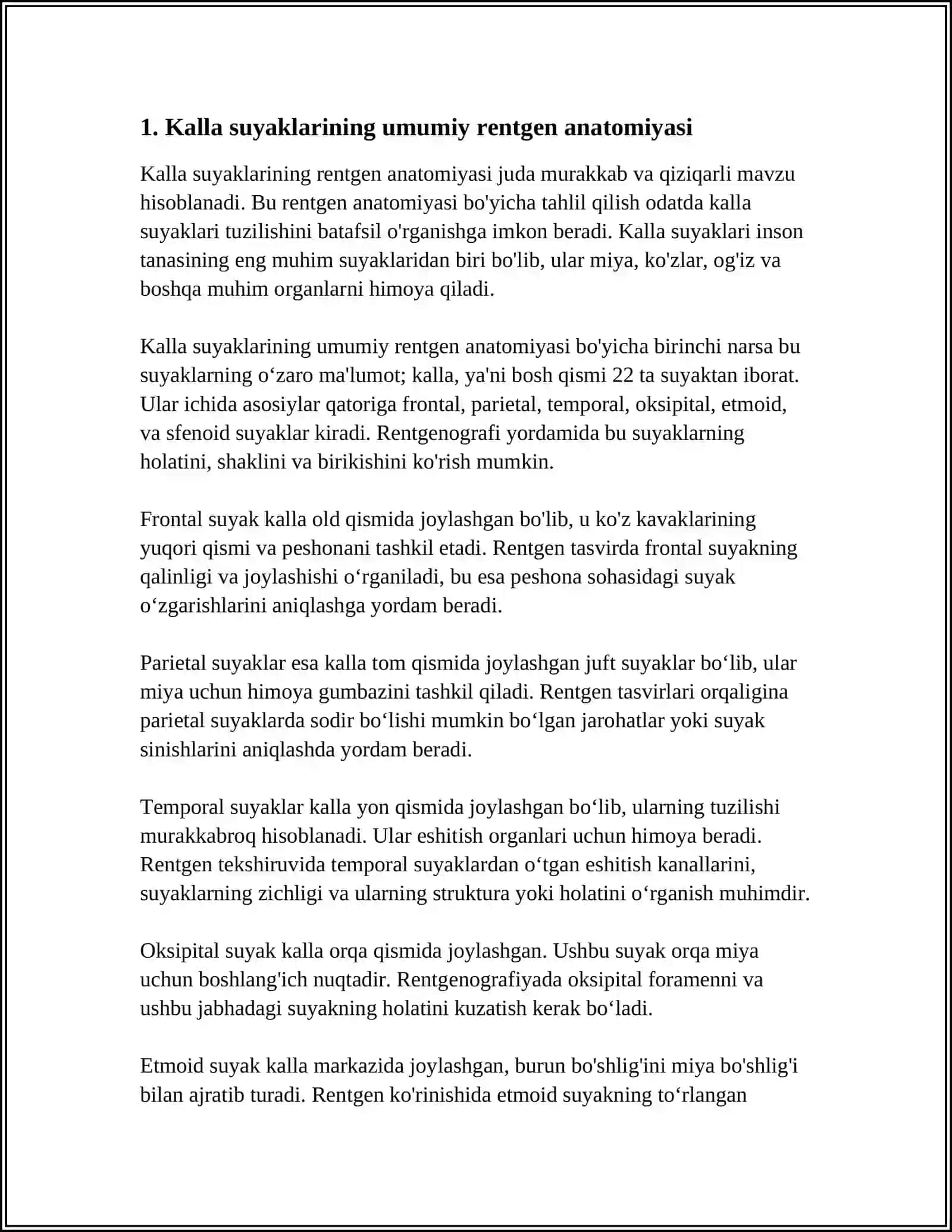 KALLA SUYAKLARINING RENTGEN ANATOMIYASI 3