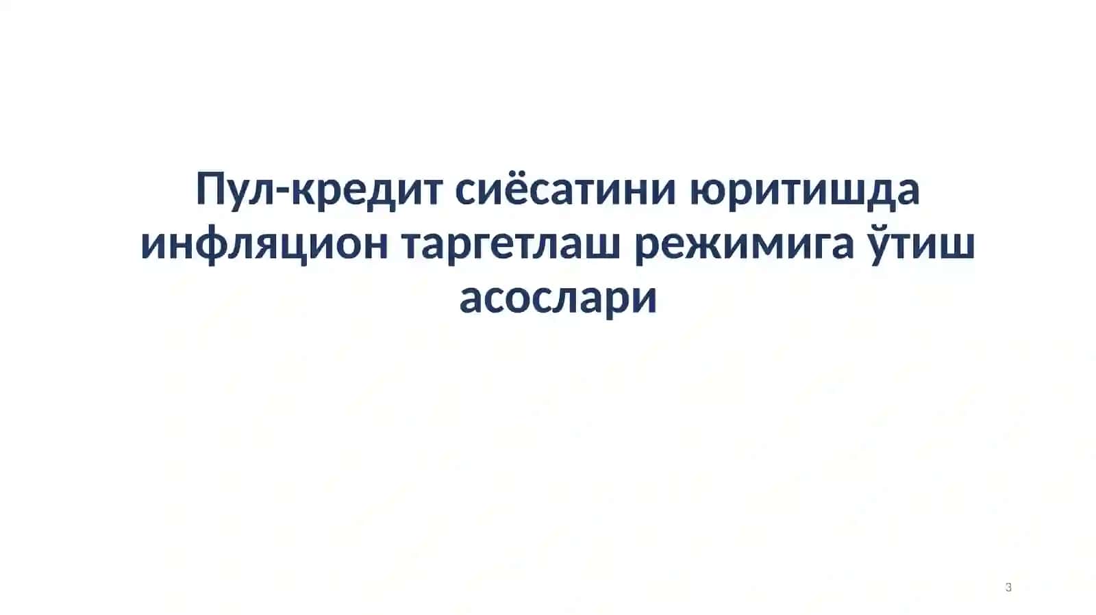 Пул ммомиласи кредит ва банклар 3