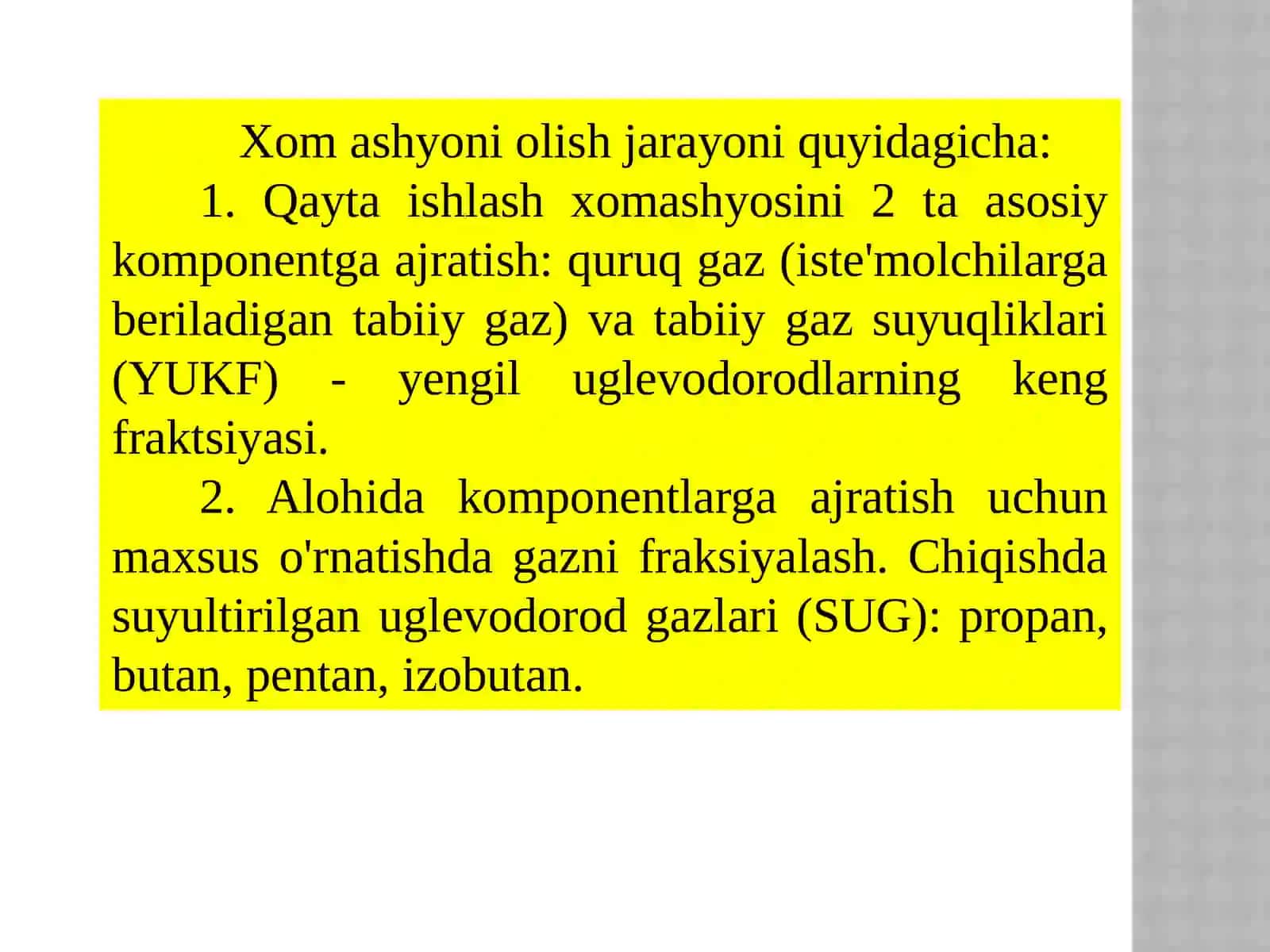 Plastmassalarni olish usullari 3