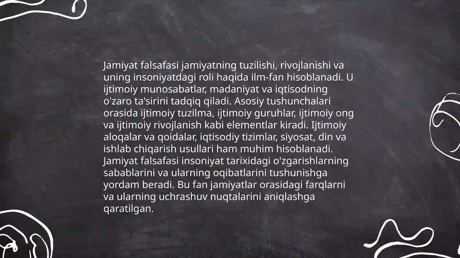 Jamiyat falsafasi tarixi falsafasi sivilizatsiya va madaniyati Eshqobilov Bunyod 3