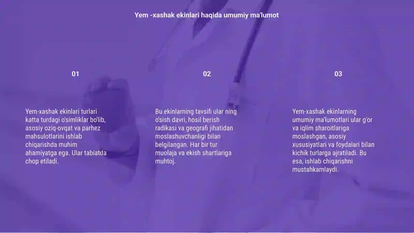 Yem -xashak ekinlari navlari tavsifi 3