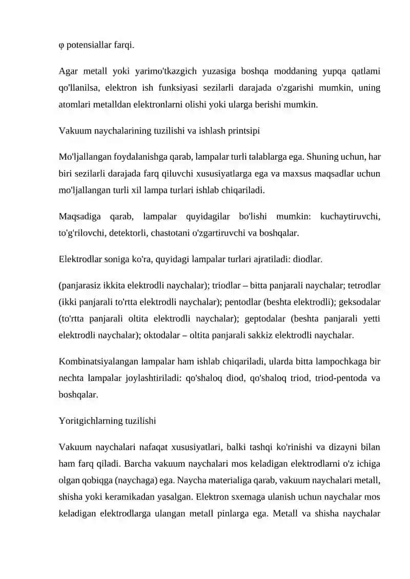 Elektron emissiya hodisasi 3