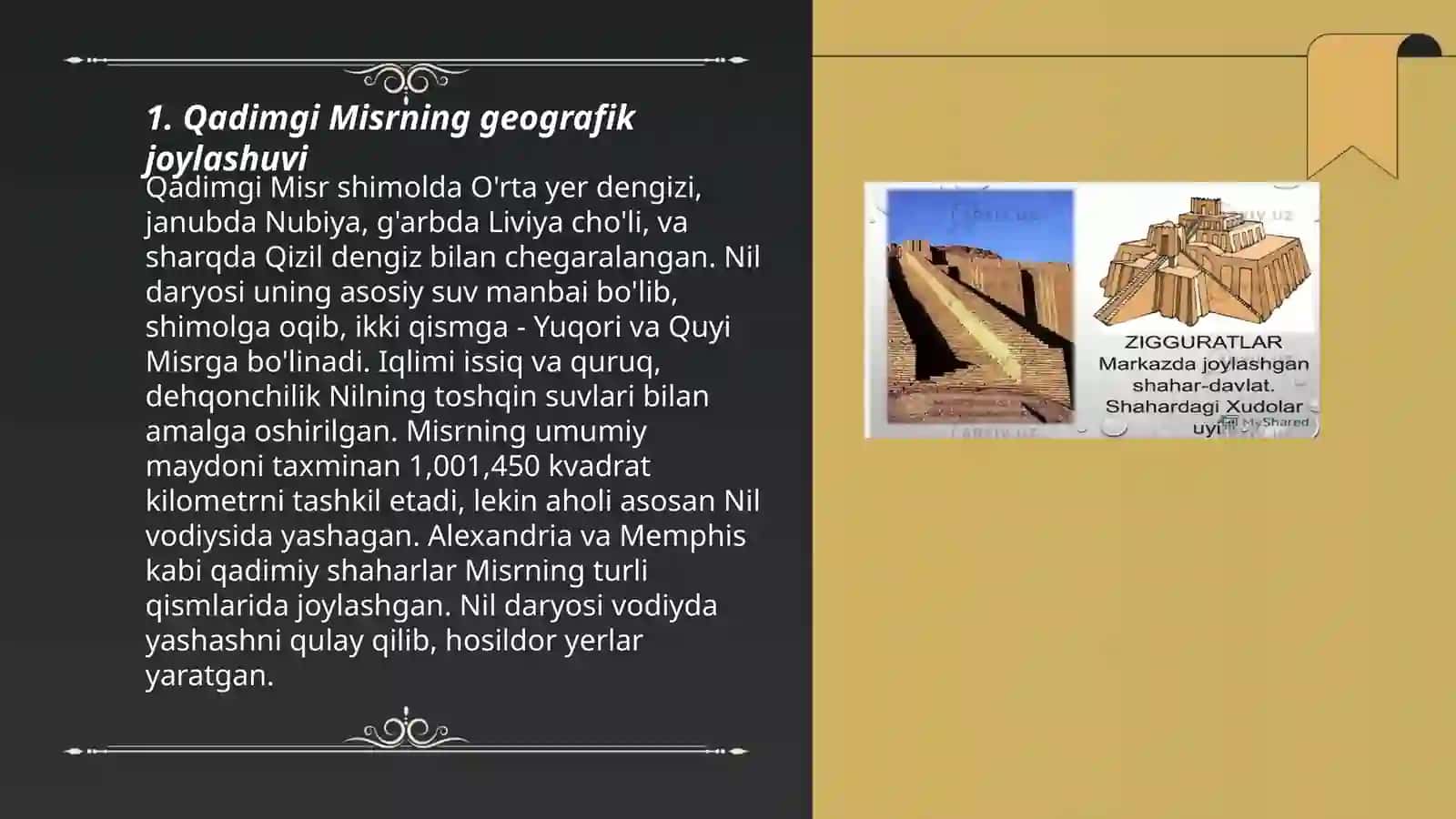 Qadimgi Misr Svilizatsiyasi 3