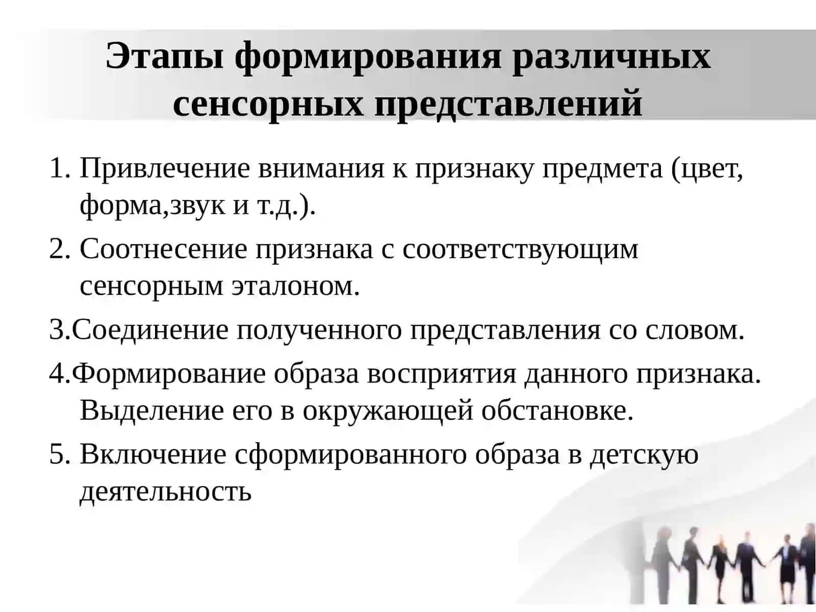 Сенсорная тренировка 3