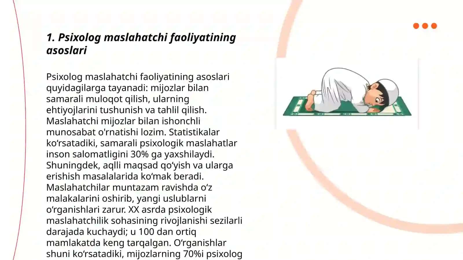 Psixolog maslahatchini kasbiy tayyorlash 3