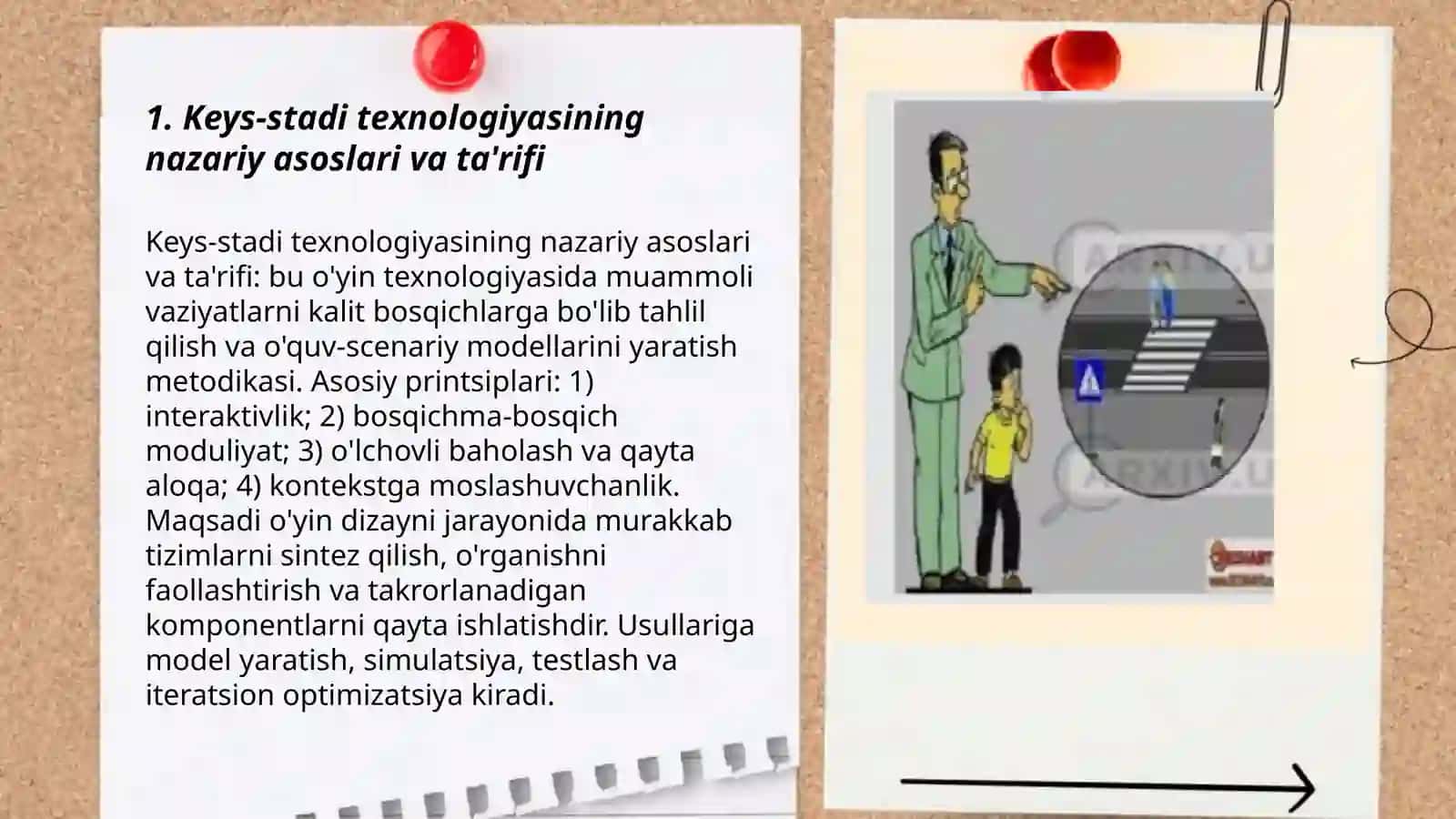 Keys-stadi texnologiyasi.Óyin texnologiyasi 3