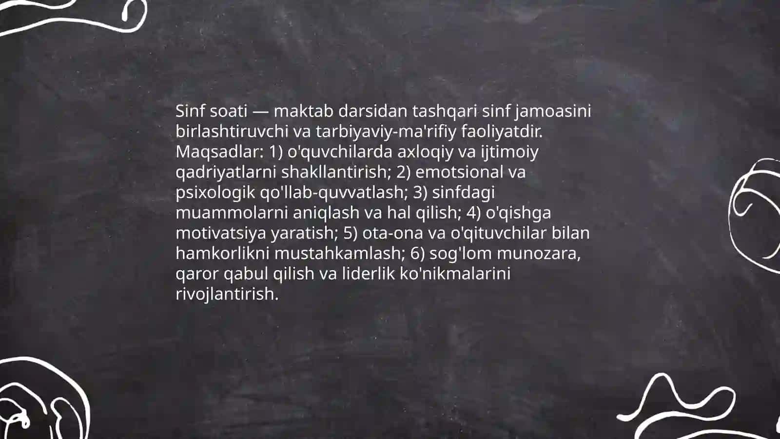 Sinf soatlarini samarali tashkil etish metodikasi 3