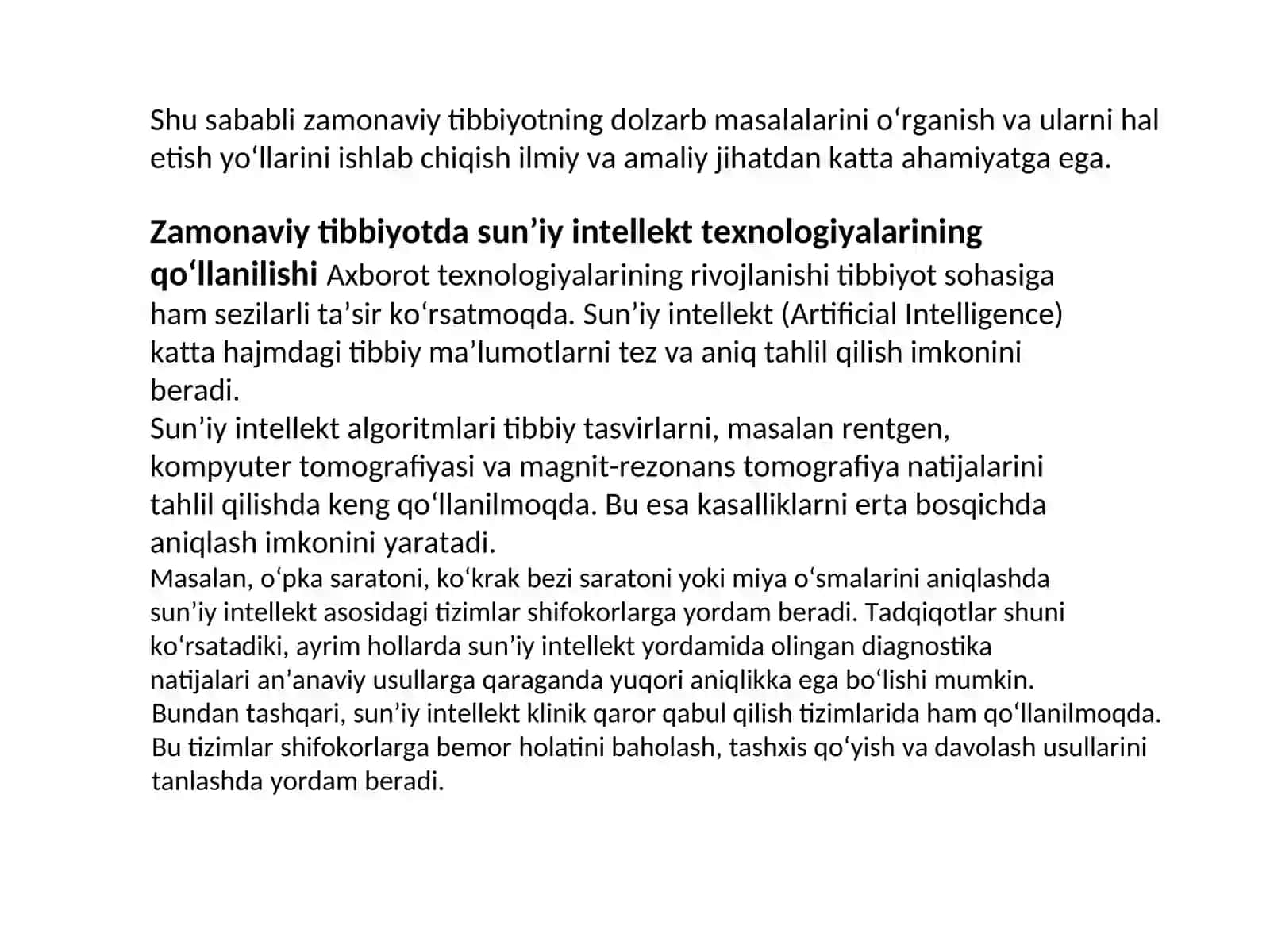 Zamonaviy tibbiyotning dolzarb masalalari 3