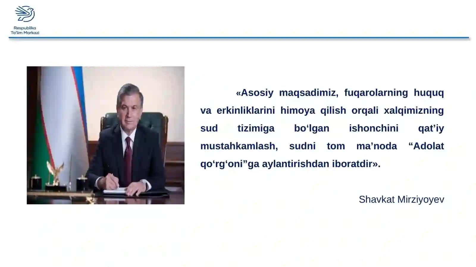 O‘ZBEKISTON RESPUBLIKASINING SUD TIZIMI 3