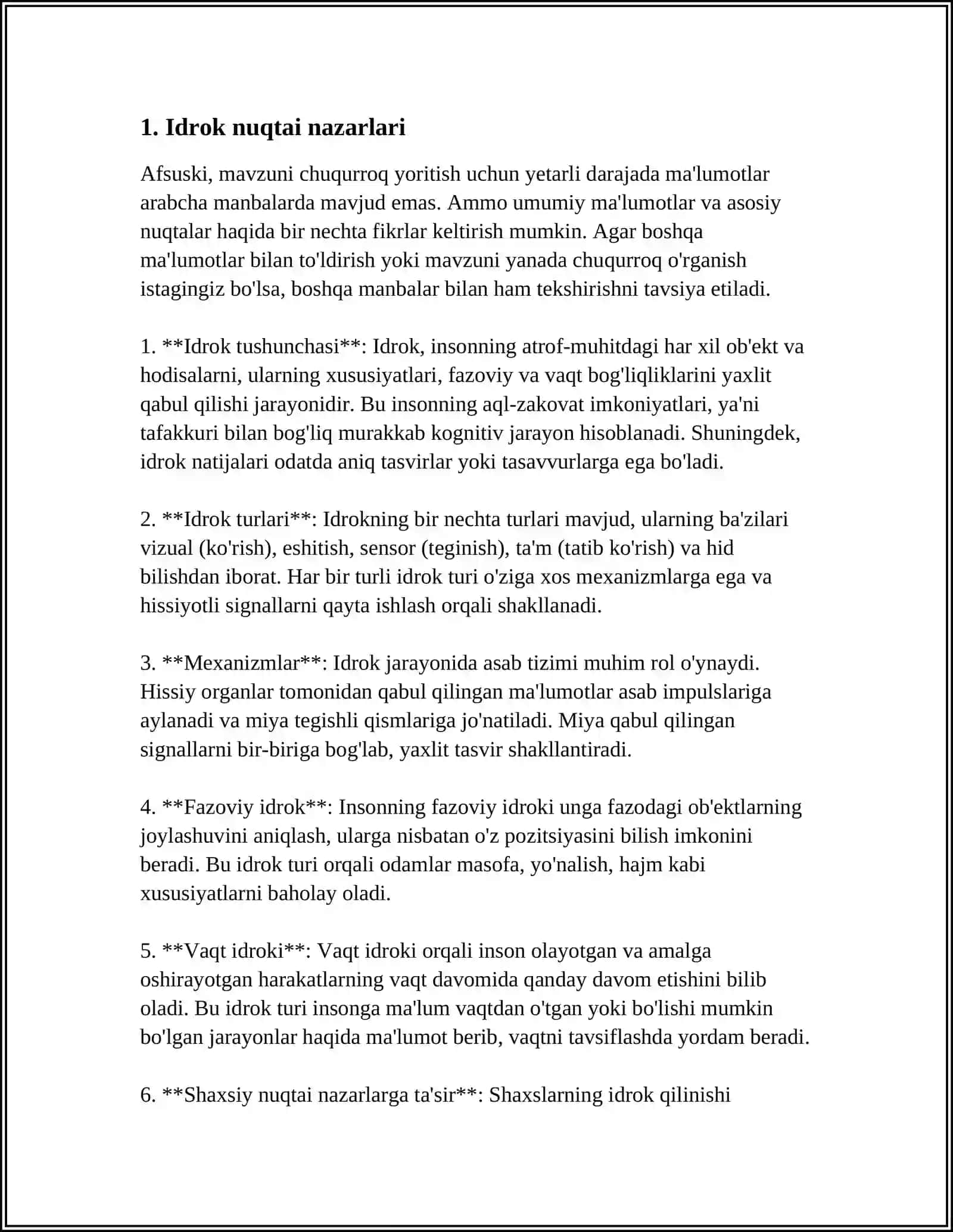 IDROK HAQIDA UMUMIY TUSHUNCHA 3