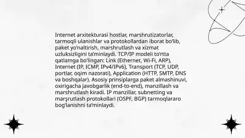 Global kompyuter tarmoqlari 3