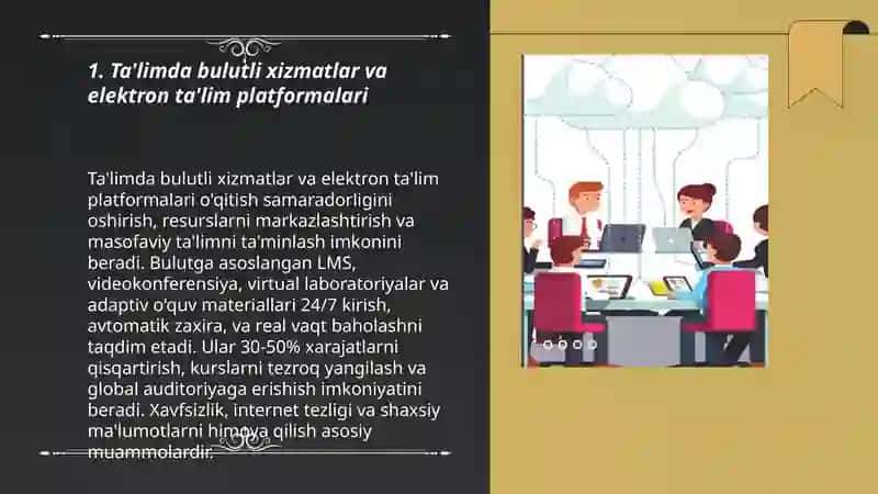 Ta'limda bulutli xizmatlar va elektron ta'lim platformalari 3