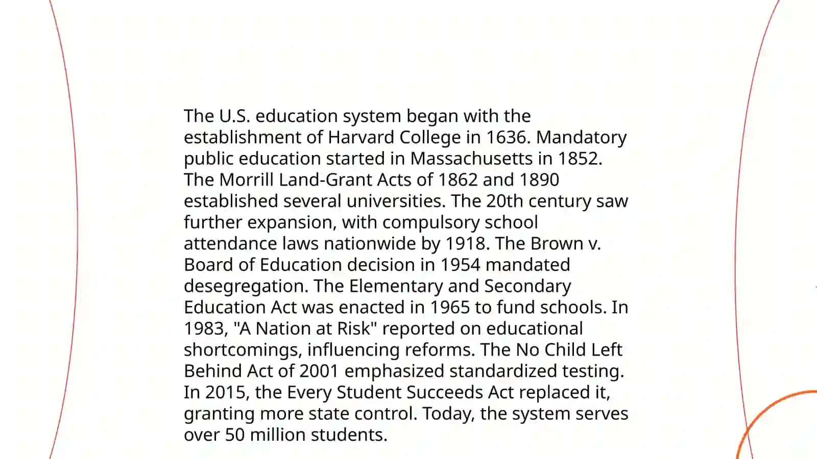 The education system of the USA 3
