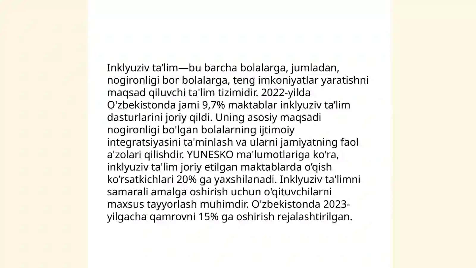 Inklyuziv va integratsion ta’lim 3