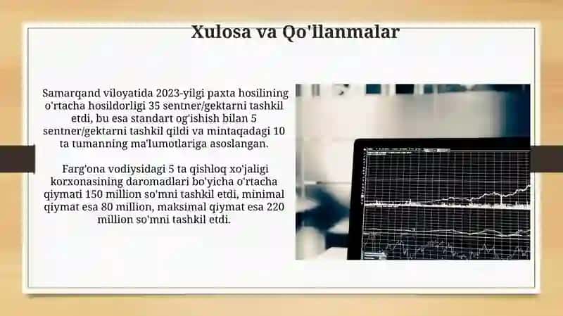 Tasviriy statistika ko'rsatkichlari 3