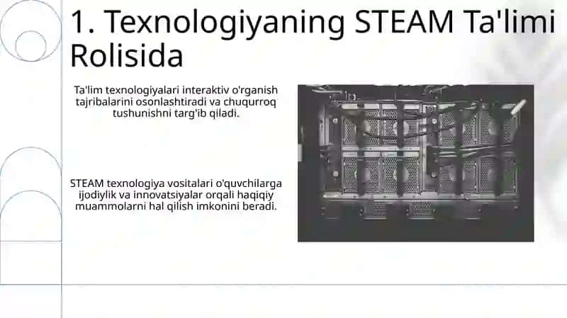 Steam Ta'lim Texnologiyalari Haqida 3