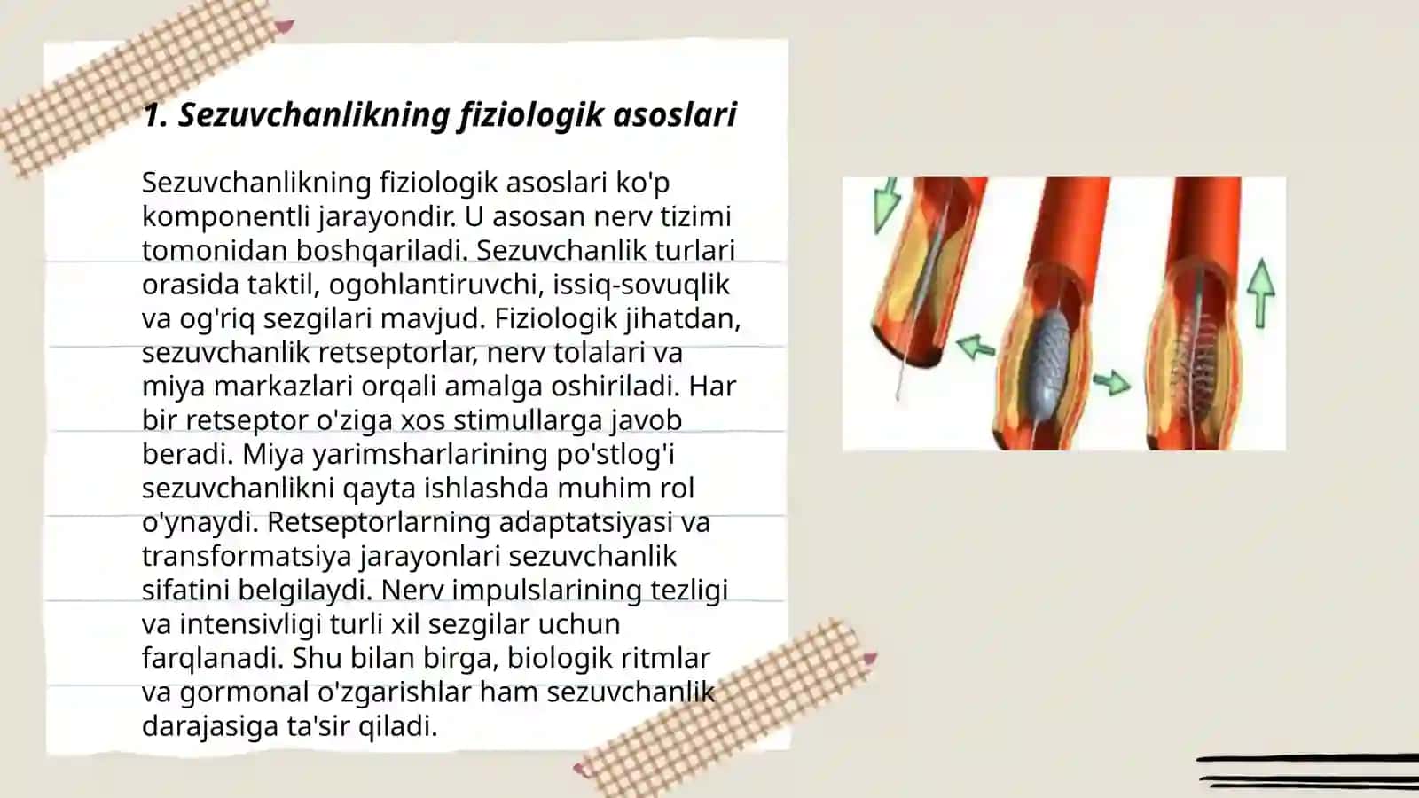 Sezuvchanlik va harakatning buzilishi 3