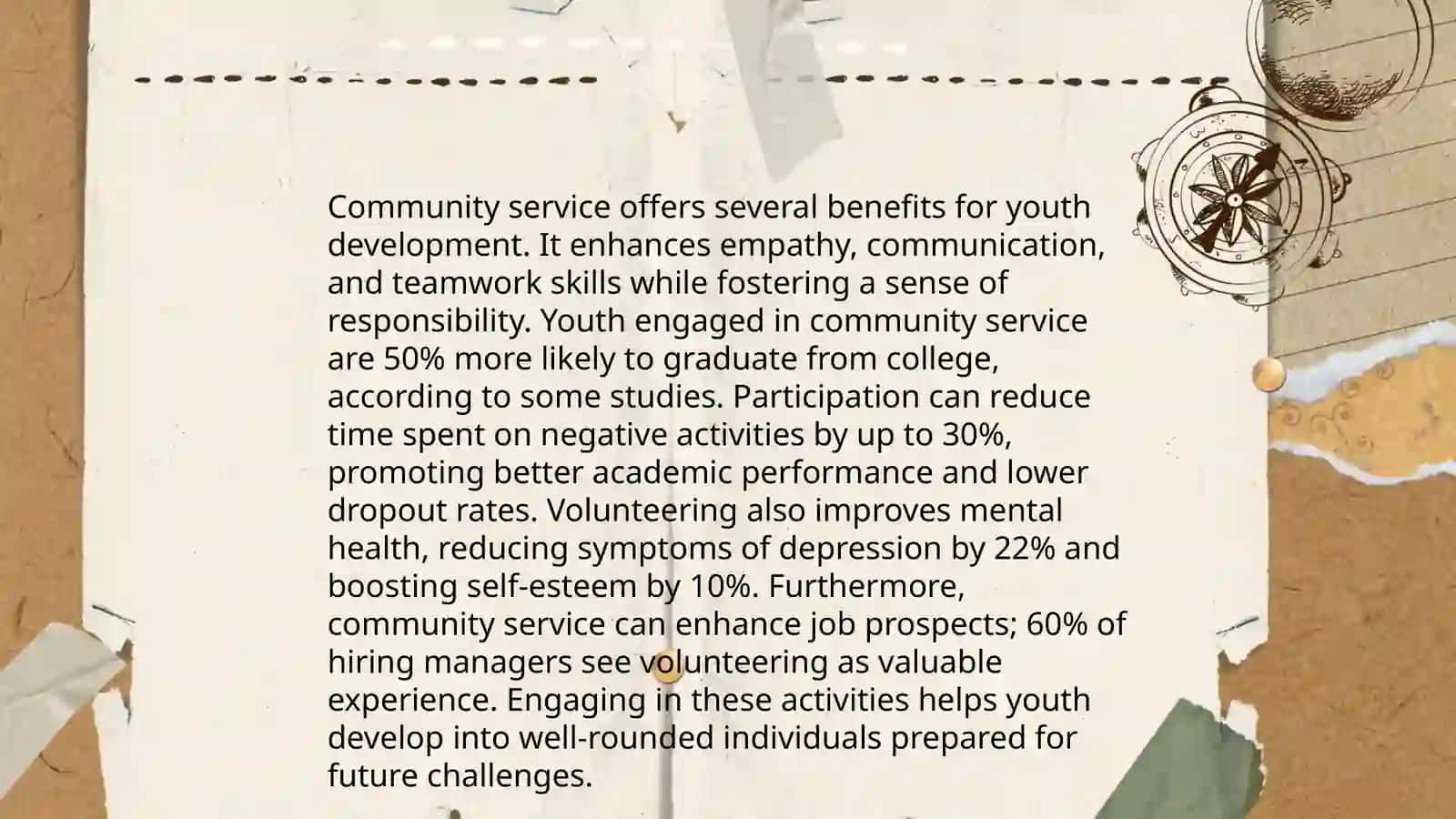 Benefits of Community Service for Youth Development 3