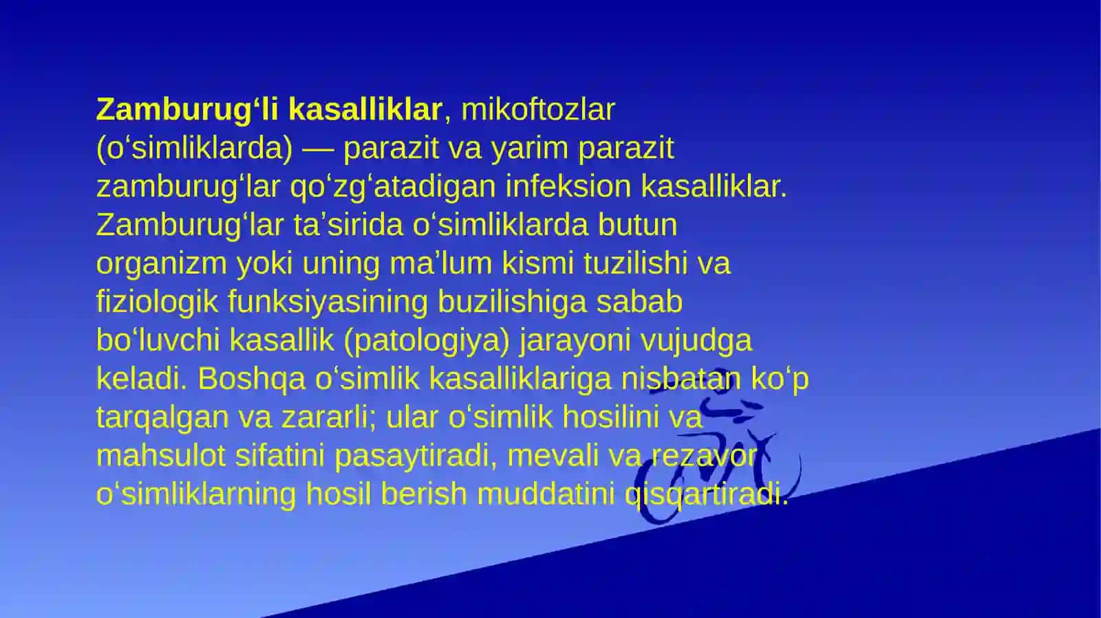 ZAMBURUG’LI KASALLIKLARNING QO’ZG’ATUVCHILARI,PATOGENEZI, LABORATORIYA TASHHISI 3