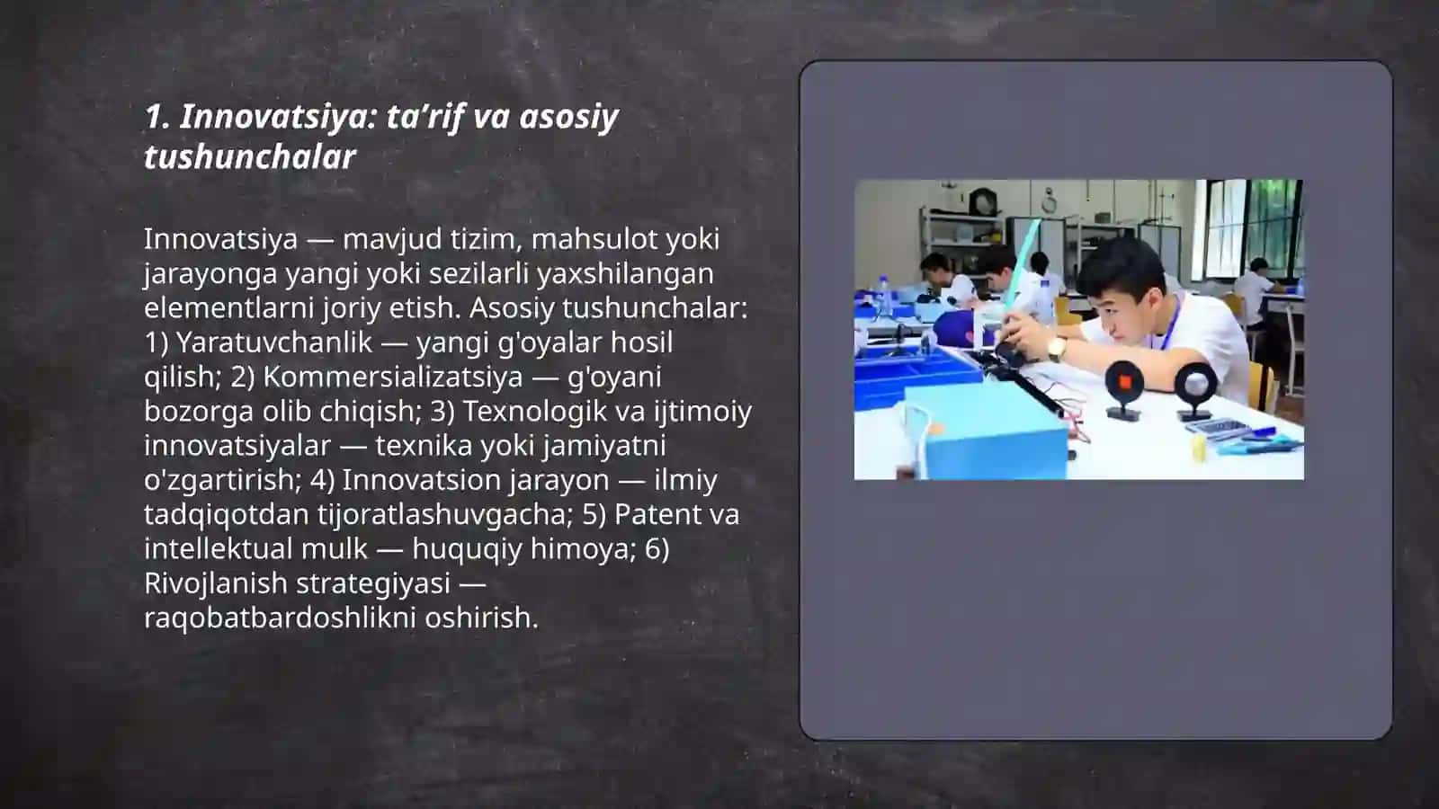Innovatsiyaga kirish 3