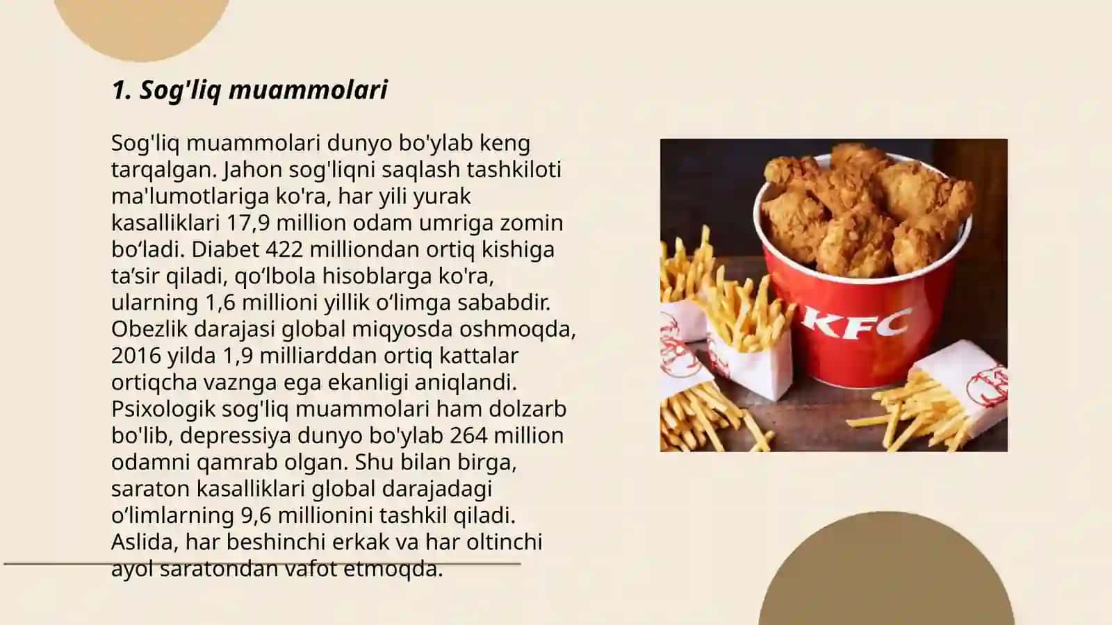 Sog'liq muammolari 3