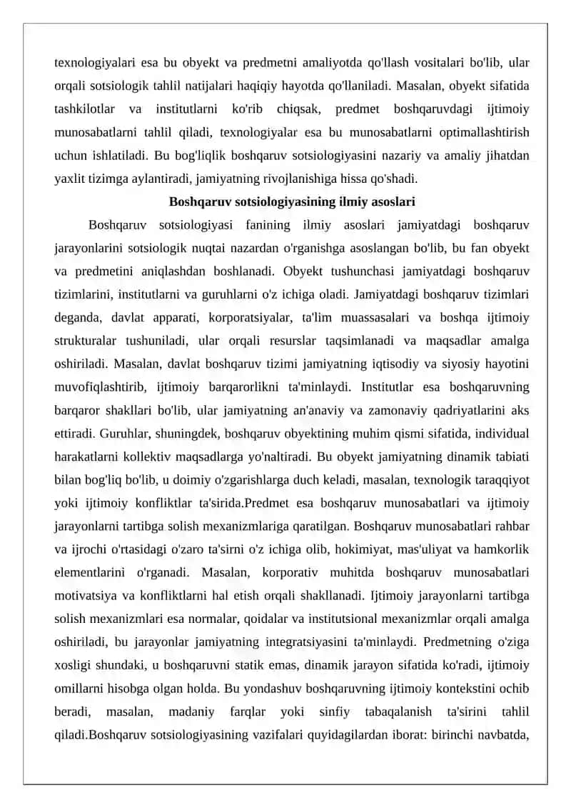Boshqaruv sotsiologiyasi 3