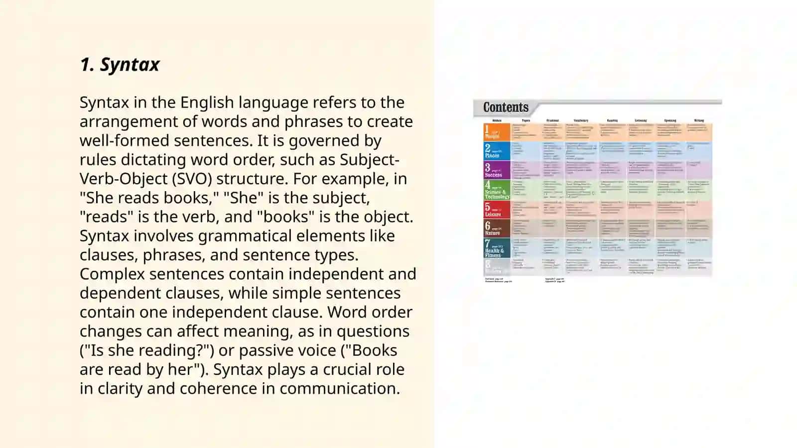 Subject matter of the theoretical grammar ot the English language 3