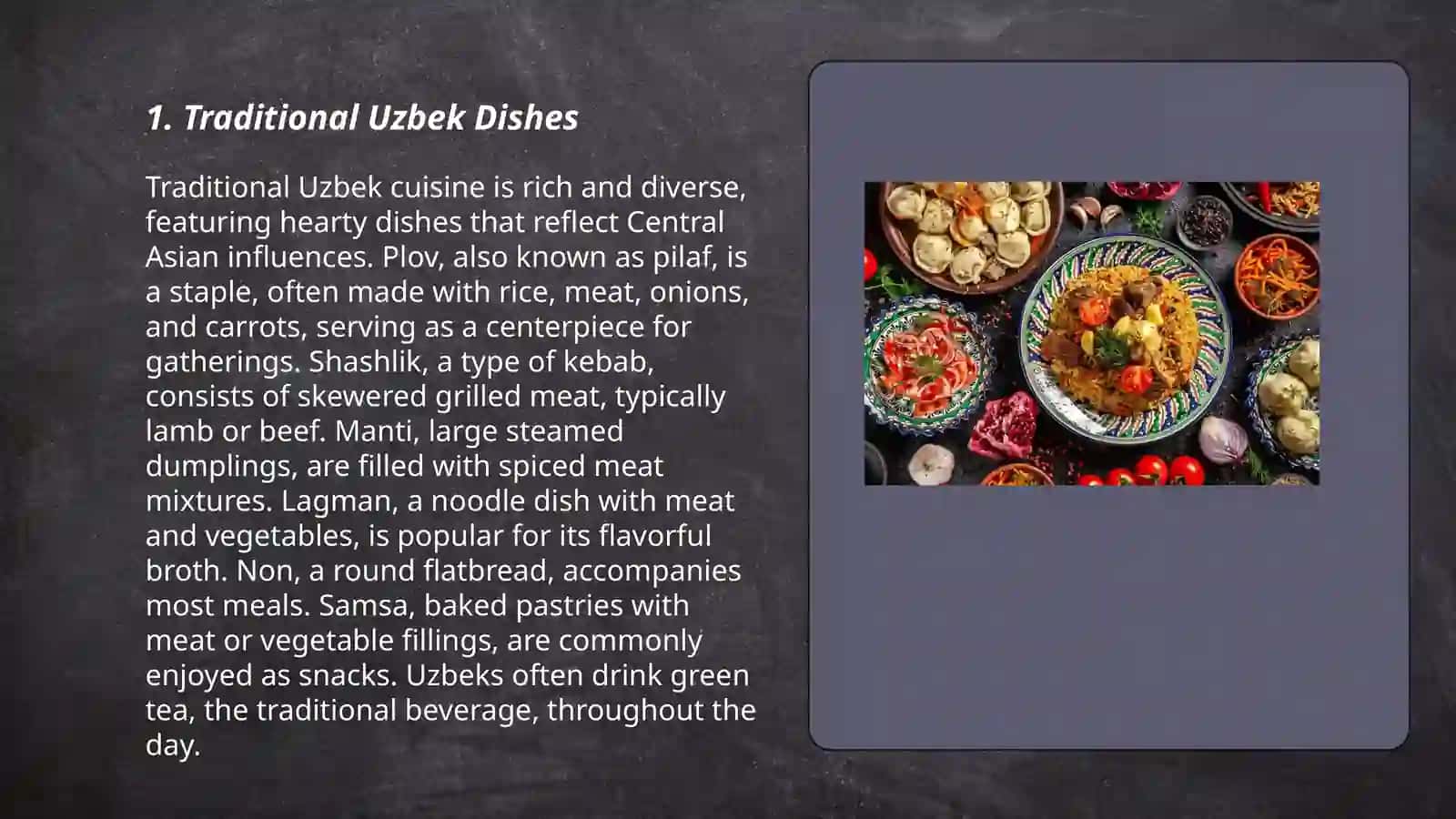 Traditional Uzbek Dishes 3