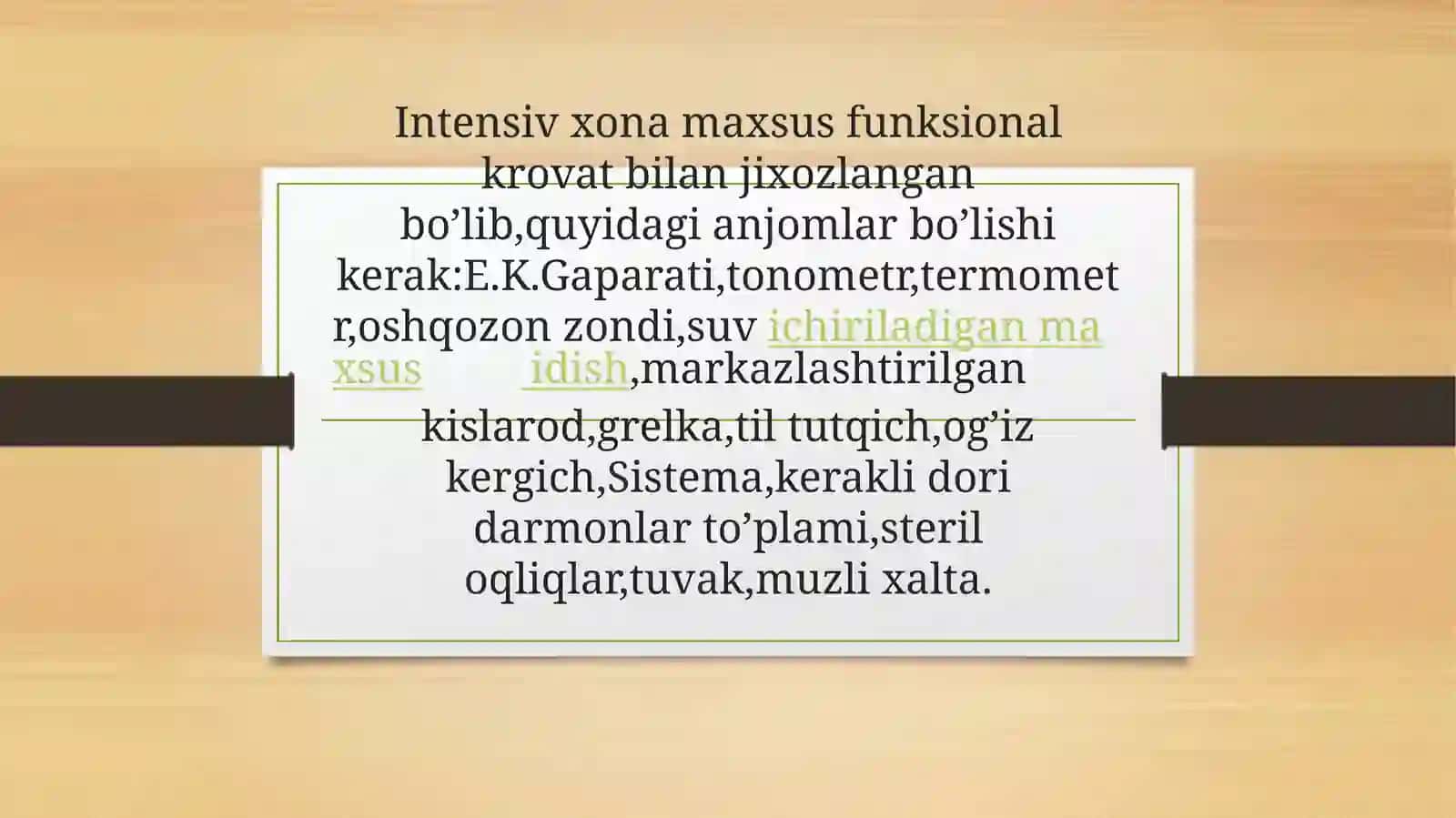 Operatsiyadan keyin gida vr, bemorlarni palataga olis 3