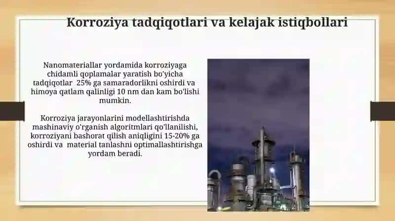 Kimyoviy va gaz korroziyasi 3