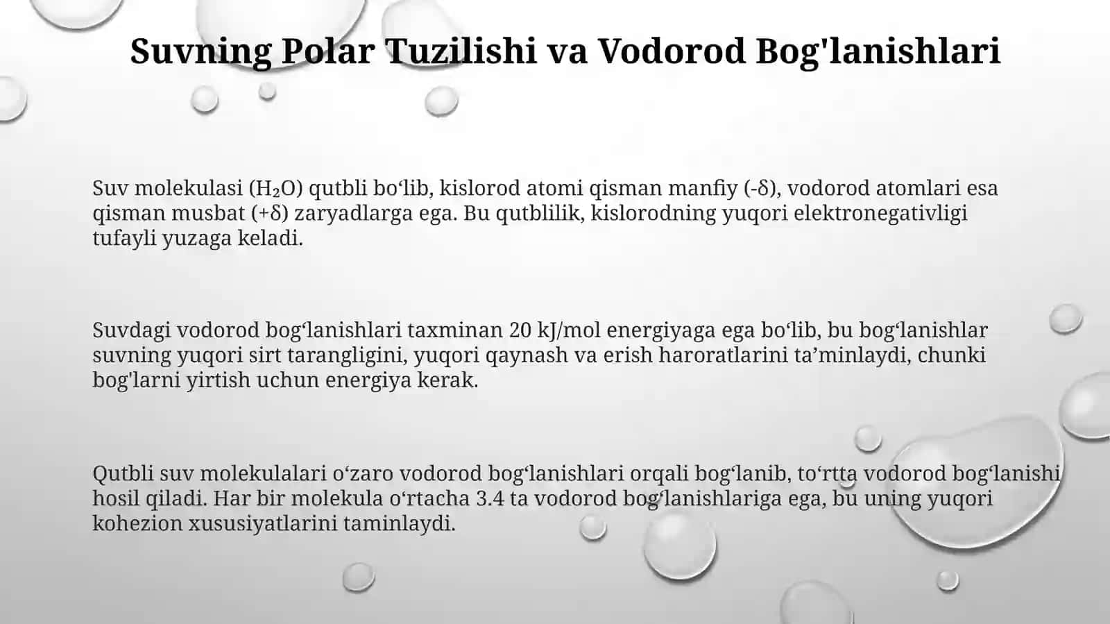 Suvningkimyoviyxossalari 3