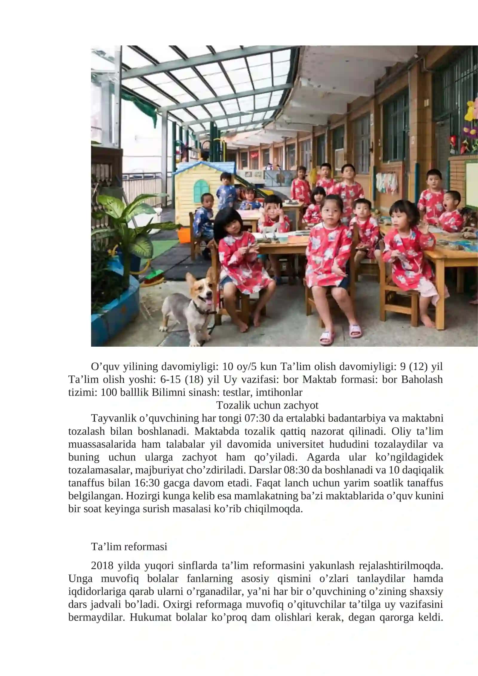 Dunyoda ta'lim rivojining qiyosiy tahlili 3