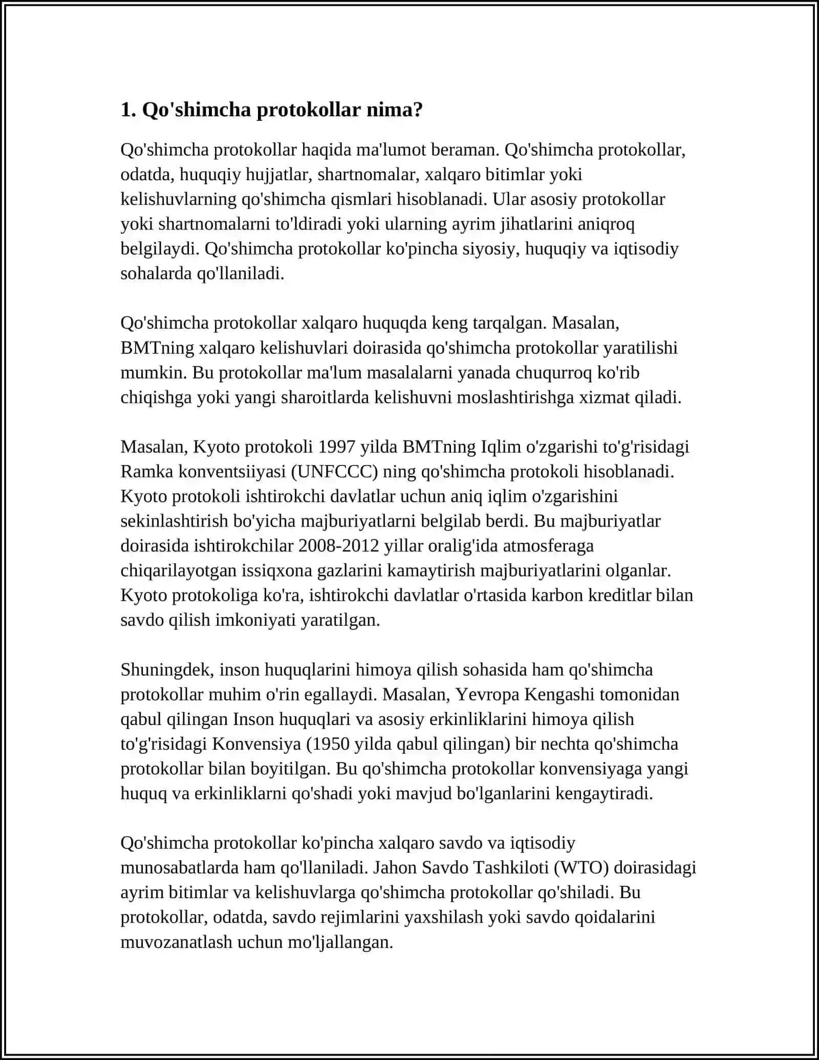 QO'SHIMCHA PROTOKOLLAR VA ULARNING ISHLASH TAMOYILLARI 3
