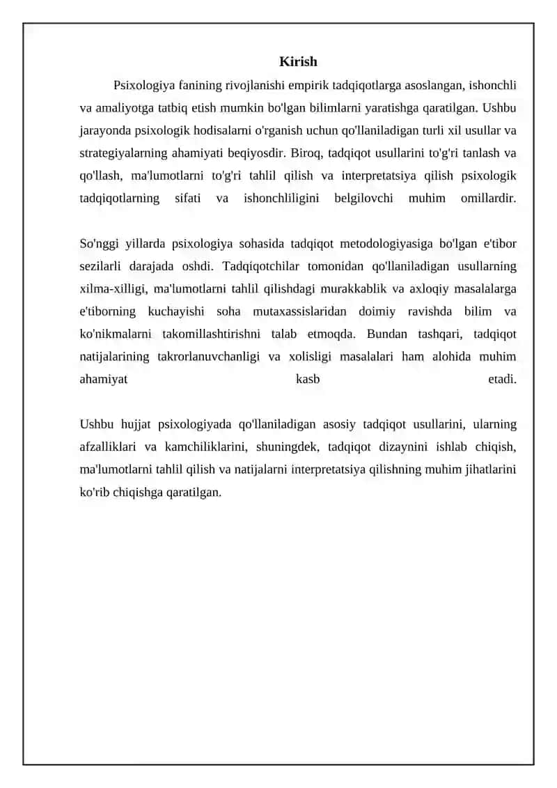 Psixologiya metodlari 3