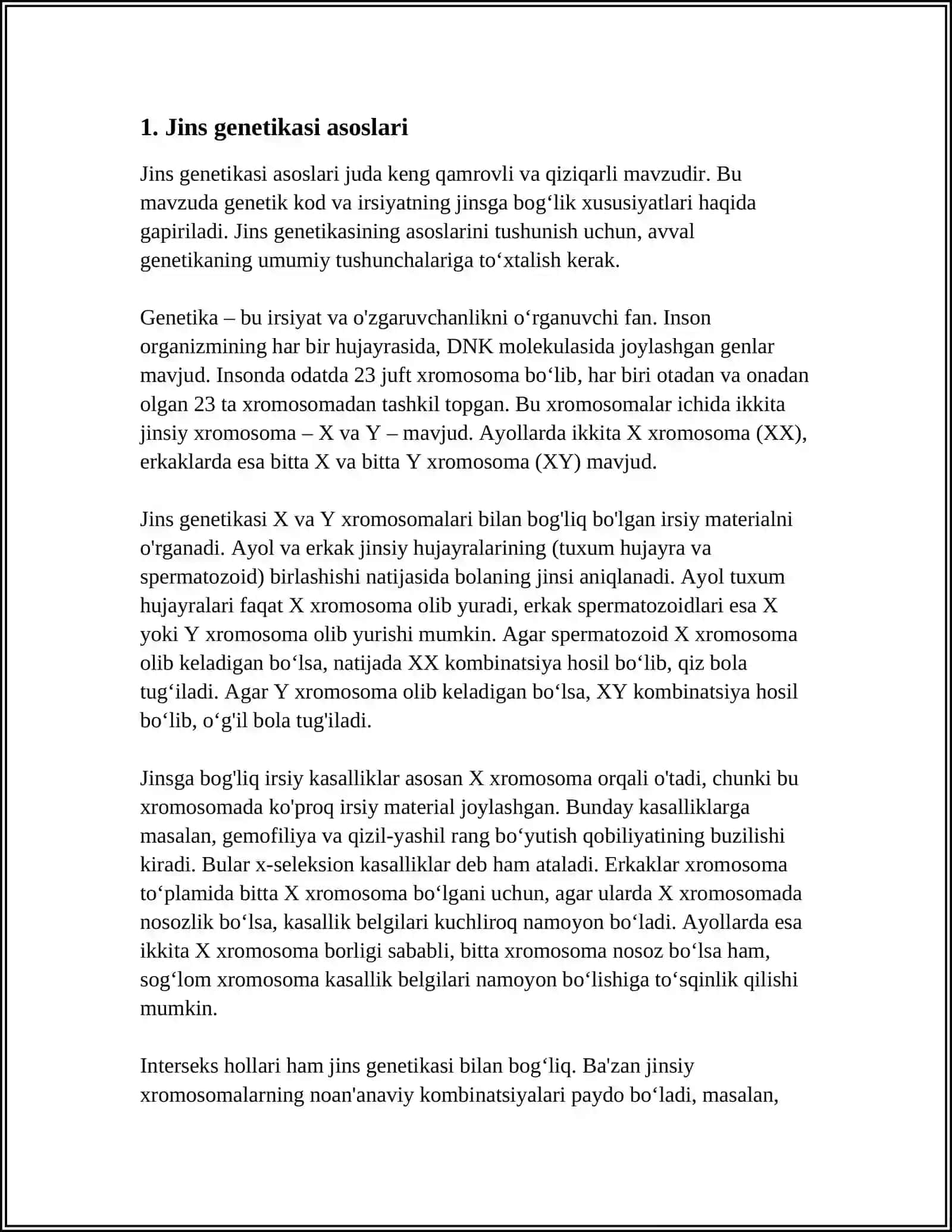 JINS GENETIKASI 3