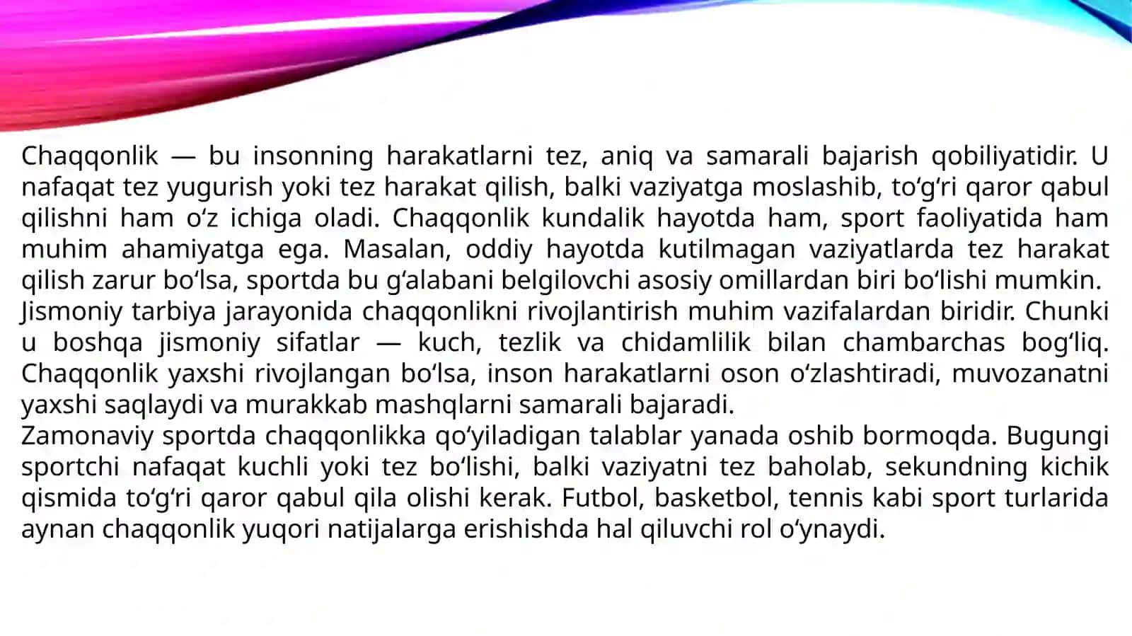 Chaqqonlikni tarbiyalash metodikasi 3