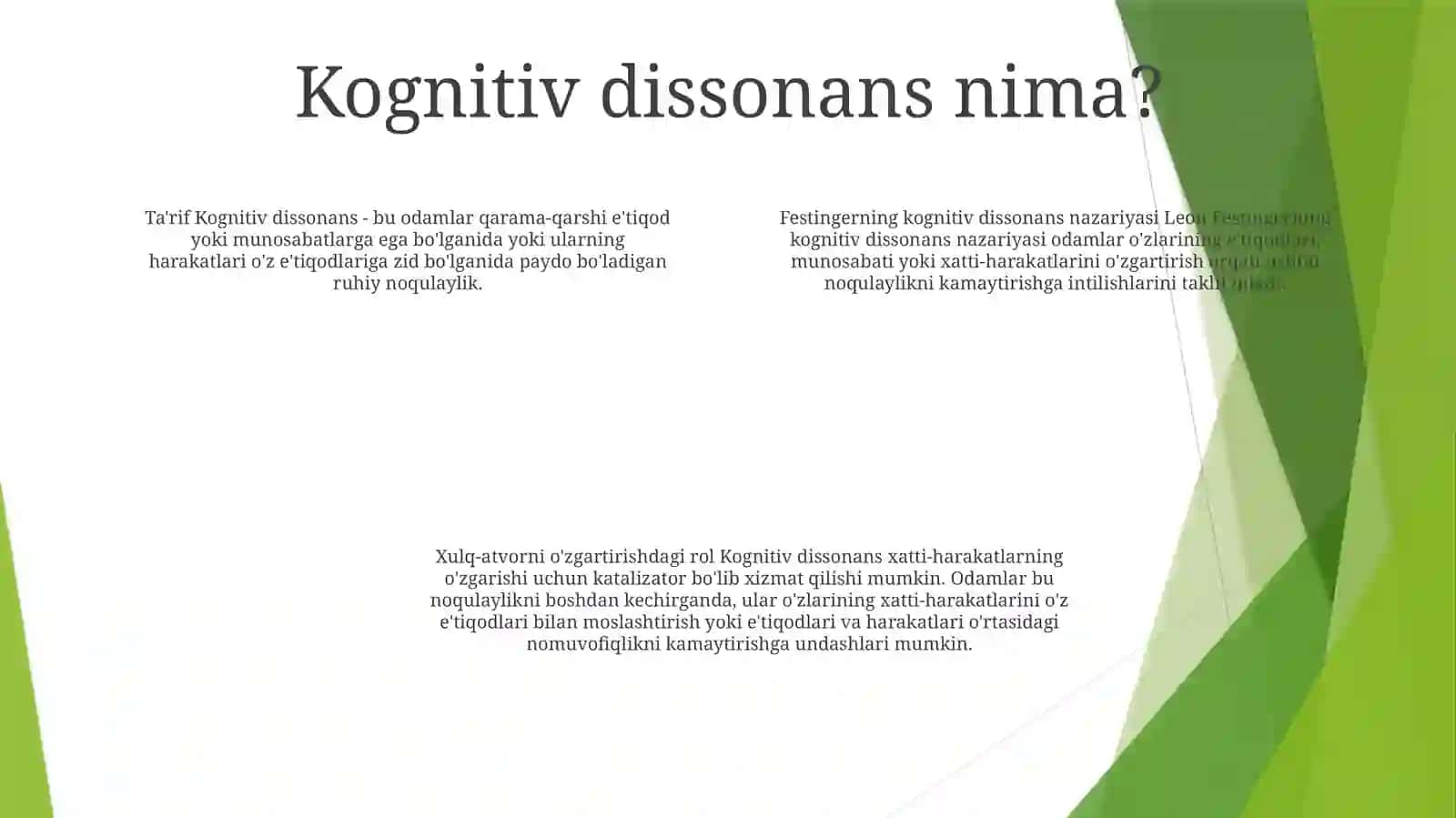 L.Fistengerning Kognitiv Dissonans Nazariyasi 3