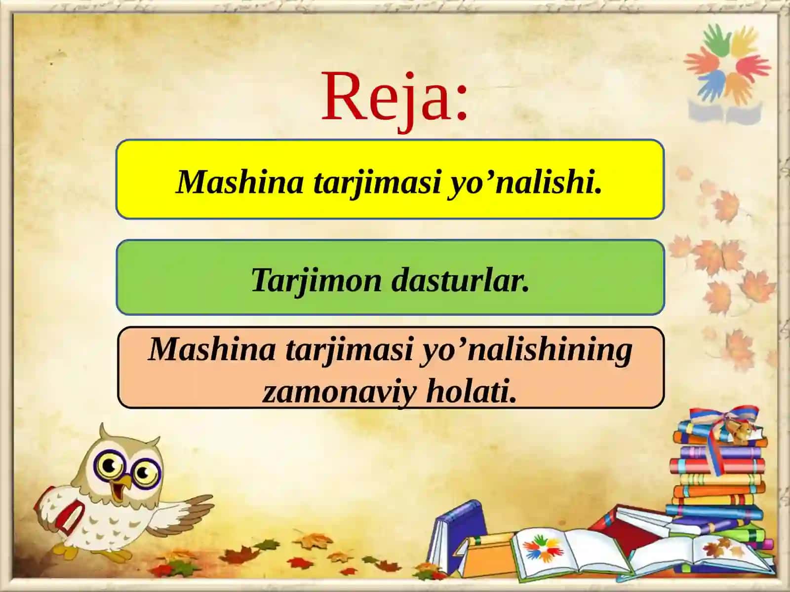 Kompyuterlingvistikasi 3